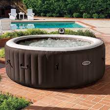 Intex Purespa 4 Person Inflatable Spa Portable Hot Tub W Filters Accessories Whirlpoolgardentub Spa Hot Tubs Best Inflatable Hot Tub Hot Tub Reviews