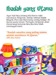 Bacalah Al Quran Agar Nanti Menerangi Kita Di Dalam Kubur Membaca Membaca Buku Quran