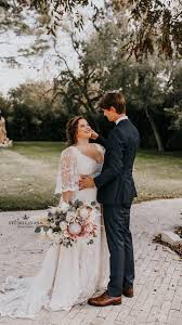 Beautiful Romantic Bohemian Plus Size Wedding Dress With Flutter Sleeves From St Beautiful Bohemian Dress Flutter Romantic