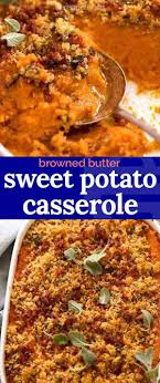 Browned Butter Savoury Sweet Potato Casserole Sweet Potato Casserole Recipetin Eats Sweet Potato Bacon