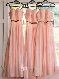 You can pick some with a sleeveless sleeve style if the girls don't mind showing off your upper arms. Peach And Rose Gold Bridesmaid Dresses Off 70 Medpharmres Com