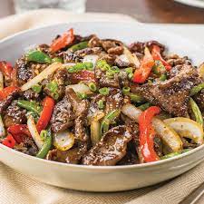 Black Pepper Beef Stir Fry Recipe Recipe Wegmans Recipe Beef Stir Fry Recipes Stuffed Peppers