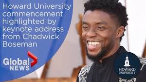 In a graduation speech at howard university, chadwick boseman revealed he was hired to play a young black man with a violent streak and in 2018, chadwick boseman gave a commencement speech at howard university saturday where he said he was fired from a tv show early in his. Chadwick Boseman Urges Students To Fight Discrimination In Howard University Commencement Speech Youtube