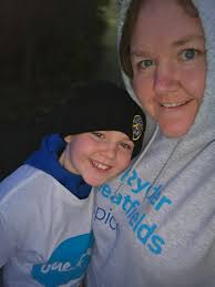 9-year-old Harry walks a mile a day to remember Nanna