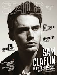 The Hunger Games France: Sam Claflin en couverture du magazine Status