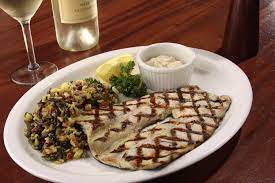 131 Main Rainbow Trout With Chilled Wild Rice Salad Trout Recipes Steak And Seafood Rainbow Trout Recipes
