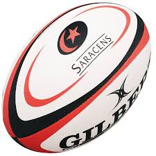 Amazon.com : Gilbert Saracens Replica Rugby Ball : Training Rugby Balls :  Sports & Outdoors