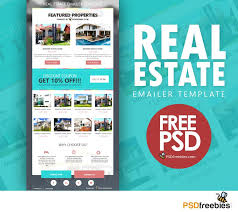 Real Estate E Mailer Template Psd Psdfreebies Com Free Psd Real Estate Templates