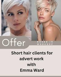 🔹 Appointments with Emma Ward this Friday for short haircuts. Emma has  over 30 years hairdressing experience and specialises in cutting short  hair. 🔹 Must allow photos for promotional activities. 🔹 Only £