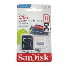 Prevent unwanted content modification by engaging the locking feature. Original Sandisk 32gb Sd Card With Adapter Achi Shopping