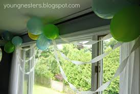 The right decoration for a birthday party is the party. Sweet And Simple First Birthday Party At Home Project Nursery