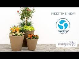 Crescent Garden Introducing Trudrop A Revolutionary Self Watering System Self Watering Self Watering Planter Watering
