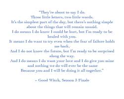 I Love This Poem From The Good Witch Season 3 Finale I Think It Would Make A Great Poem For A Wedding Or T Wedding Poems Wedding Quote Romantic Wedding Vows