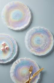 Anthropologie Quant Set Of 4 Dinner Plates Nordstrom Dinner Plates Home Accessories Plates