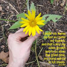 Praised be you, my lord, with all your creatures, especially sir brother sun, who is the day through whom you give us light. Quote By Jarod Kintz I Peddle My Wares As Fast As I Pedal My Bicycle