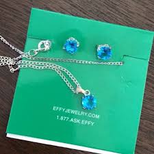 Effy Jewelry Jewelry Set Baby Blue Poshmark