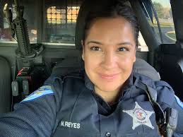 Please congratulate Officer Marie Reyes, who retires effective December 1,  after 20 years of faithful service to the residents of the Village of  Addison. Thank you, Marie, and congratulations! You will be