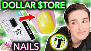 Are Dollar Store nail products a waste of money if they only cost $1 but  also don't work? 🧐💅