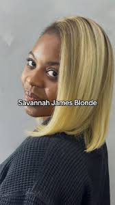 Savannah James Blonde Hair Color