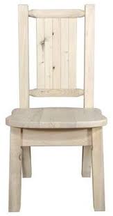 Loon Peak Abella Rustic Solid Wood Dining Chair Wayfair In 2020 Solid Wood Dining Chairs Dining Chairs Chair Design Wooden