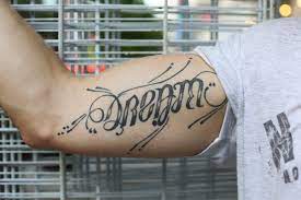 Love This Double Sided Tattoo Right Side Dream And Upside Down Believe Beautiful Tattoos For Women Word Tattoos Cool Tats