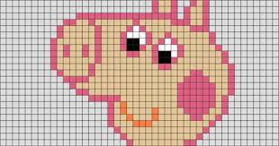 Peppa Pig Pixel Art Pixel Art Lego Art Pixel Art Design