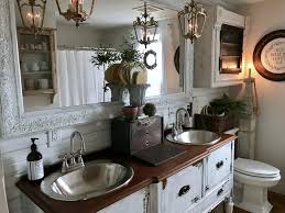 a beautiful bathroom with nickel sinks