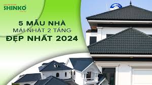 5 Mẫu nhà mái Nhật 2 tầng đẹp nhất 2024