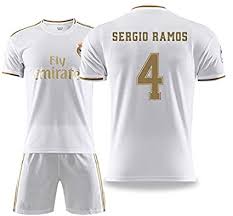 Sergio rambo) in camas, españa geboren. Herren Kinder Befght Sergio Ramos 4 Trikots Heimtrikot Set Des Saisonclubs 2019 2020 Fussballverein Sportswear