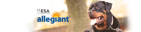 Allegiant Airlines Psychiatric Service Dog And Emotional Support Animal Policy - Esa Doctors