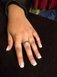 Diy Nails 3 75 From Family Dollar French Nails Diy Manicure Diy Nails