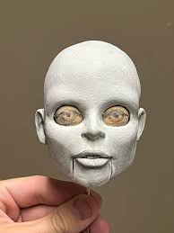 Starting a new puppet this week with the help of Bob Baker Marionette  Theatre . . . . #sculpting #marionette #puppet #dollmaking #sculpture  #apoxieclay #clay