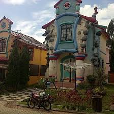 Dapur dgn kompor 2 tungku dll. Sewa Villa Kota Bunga Puncak Harga Murah