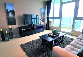Contemporary minimalistic living room condominium design ideas. Condo Living Room Design Houzz