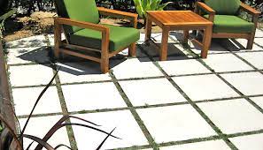 Maybe you would like to learn more about one of these? Square Concrete Paver Patio Transitional Patio Los Angeles By Flores Artscape Houzz