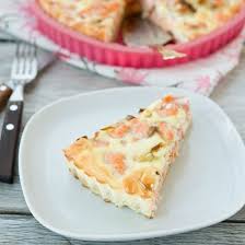 Quiche Au Saumon Crevettes Et Gruyere Quiche Saumon Quiche Recette