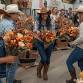 Fall Blooms and Boots: Create Flowers + Line Dance event image