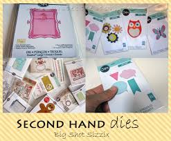Negozio online di prodotti creativi per decorare (fustelle, timbri, carte, colori, pennelli, stencil, feltro, stampi). Fustelle Di Seconda Mano Per Big Shot Comprale Qui Lunadei Creativi