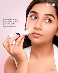 For the boss, the chef, the best friend, the CEO, and the unstoppable  superstar that you are, your plate's always full, but your beauty regime  doesn't have to be. With Braun, grooming