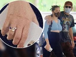 I went back to the motherland for about a month. Pregnant Halsey Wears Ring While Out With Boyfriend Alev Aydin Showcelnews Com