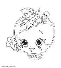 No response for shopkins coloring book pages apple blossom. Apple Blossom Shopkins Coloring Pages Coloring Pages Printable Com
