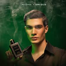 Stefan for My Geisha & UNTOLD "Let your unseen nature come to light"  Campaign #StefanC #mramodels #mra #mraboboys #campaign #cosmetics #fragrance