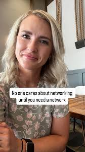 It’s true. No one cares about networking until it’s too late. , I can’t  tell you how many times I hear, “I wish I started networking sooner.” , It  doesn’t have to be complicated. , Reach out to 2 ...