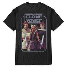 Besides good quality brands, you'll also find plenty of discounts when you shop for star wars t shirt during big sales. Star Wars The Clone Wars Cast T Shirt For Adults Shopdisney