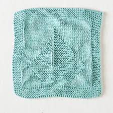 Traditional dishcloth free knitting pattern. Free Sailboat Baby Cloth Pattern Knitpicks Staff Knitting Blog