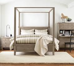 Check spelling or type a new query. Farmhouse Canopy Bed Wooden Beds Pottery Barn