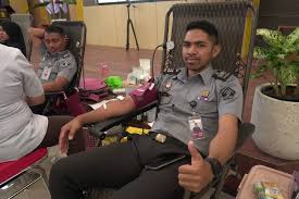 Songsong Hari Pengayoman Ke-79, Jajaran Rupbasan Kupang Berkontribusi dalam  Donor Darah Bersama Kanwil Kemenkumham NTT
