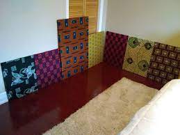 African Ankara Cloth Wall Plaques Guest Room Decor Home Decor Diy Home Decor