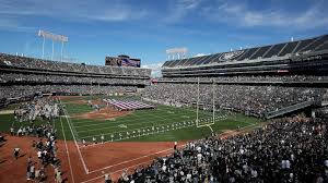 The oakland coliseum, built in 1966 is currently the 5th oldest mlb stadium and 4th oldest nfl stadium. Raiders Prepare For Possible Final Game Ever In Oakland Abc News