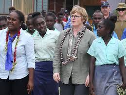 Aus workers & companies=sovereign defence capability. Linda Reynolds What We Know Of Australia S Defence Minister The Courier Mail